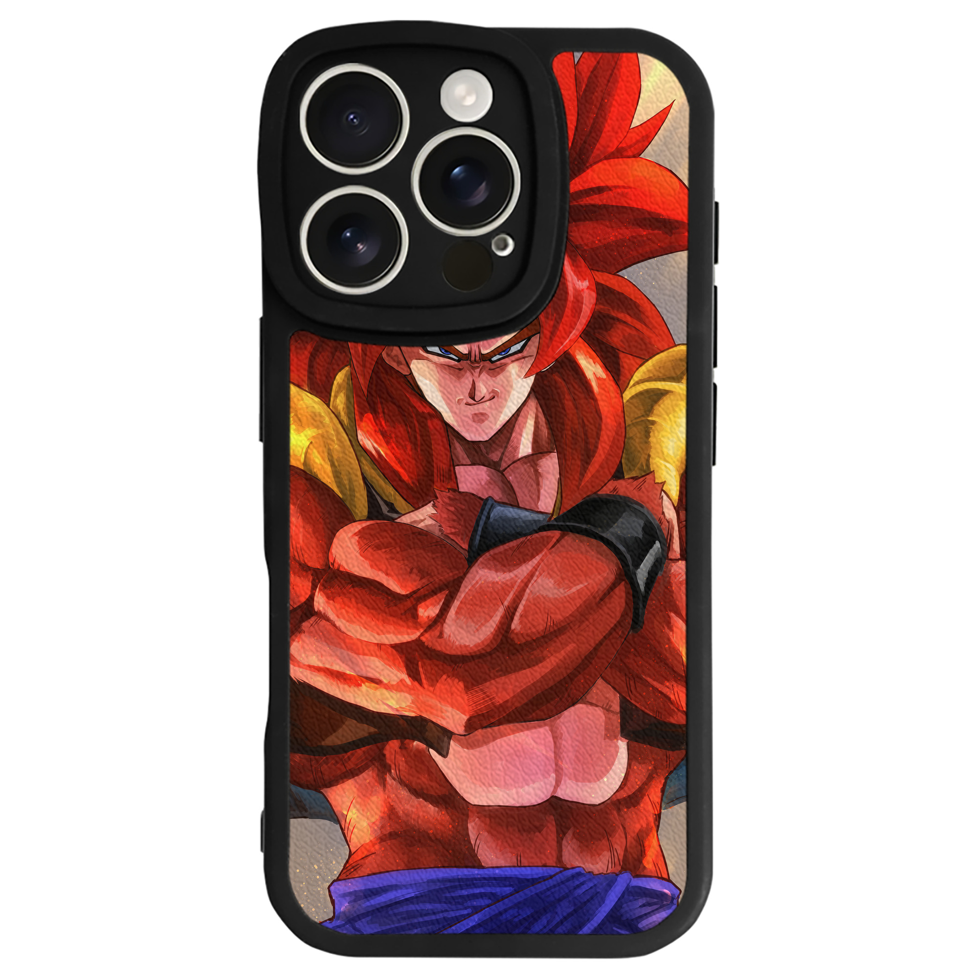 （画像用） ドラゴンボール DRAGON BALL 【iPhone 16シリーズ対応】シリコンスマホケース（レザー調） 材質：シリコン